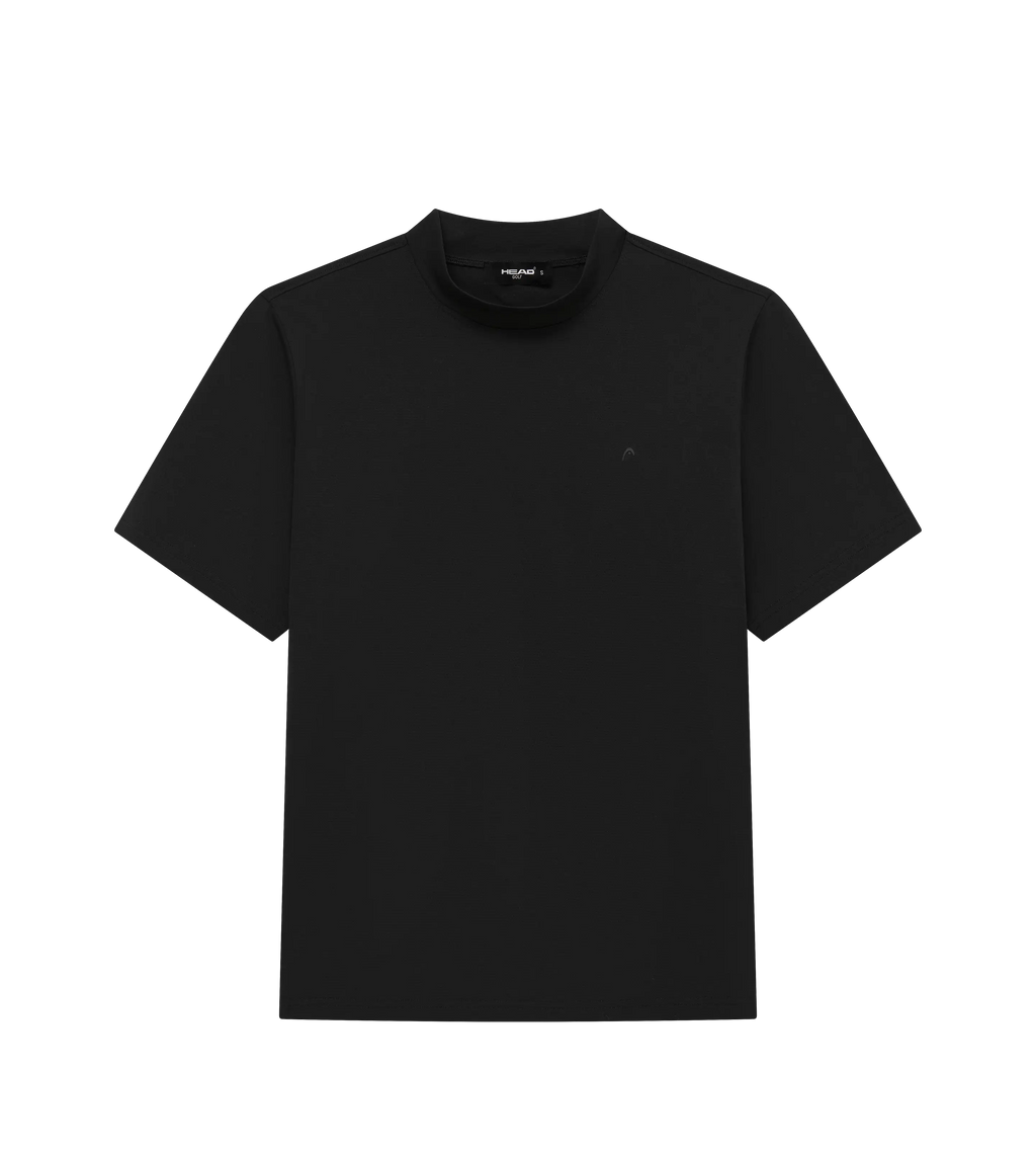 Mock Neck Short Sleeve