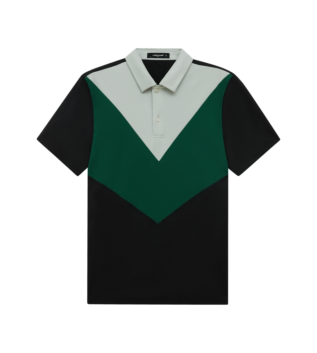 Color Block Polo