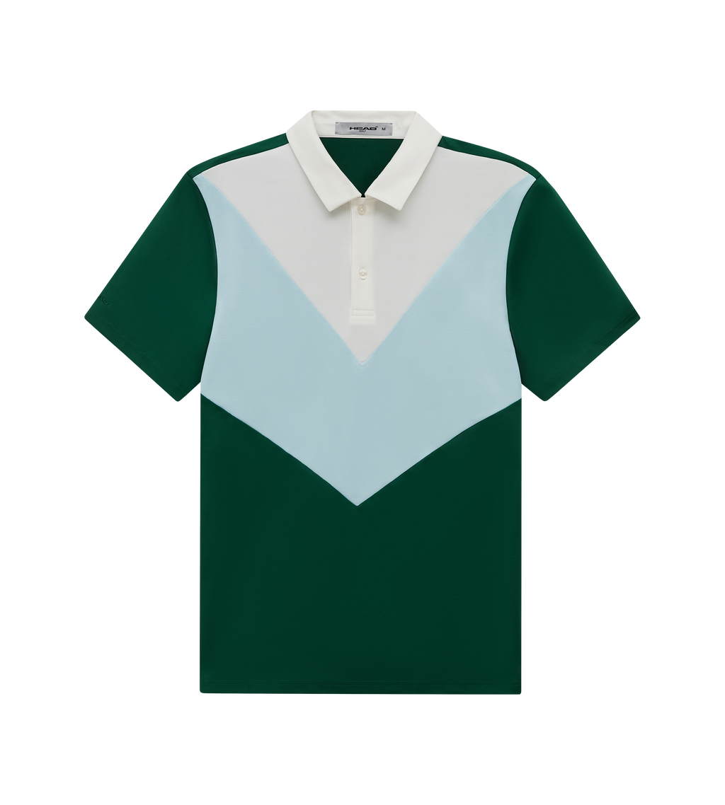 Color Block Polo